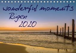 wonderful moments - Rügen 2020 (Tischkalender 2020 DIN A5 quer)