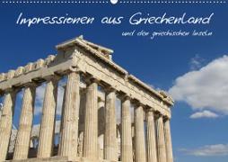 Impressionen aus Griechenland (Wandkalender 2020 DIN A2 quer)