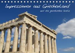 Impressionen aus Griechenland (Tischkalender 2020 DIN A5 quer)