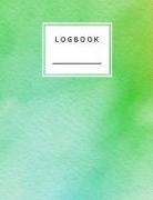 Logbook: Log Book Lined and Numbered 120 Pages with Grey Lines Letter Size 8.5 X 11 - A4 Size (Journal, Notes, Notebook, Diary