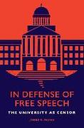 In Defense of Free Speech
