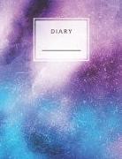 Diary: Nice Lined and Numbered 120 Pages with Grey Lines Letter Size 8.5 X 11 - A4 Size (Journal, Notes, Notebook, Diary, Com