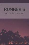 Runner's Training Journal: Runner Journal Book Ruled Lined Page Paper for Kids Boy Teen Girl Women Men Great for Writing Running Diary Fitness Re