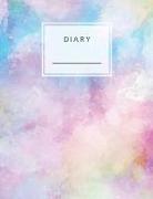 Diary: Beauty Lined and Numbered 120 Pages with Grey Lines Letter Size 8.5 X 11 - A4 Size (Journal, Notes, Notebook, Diary, C