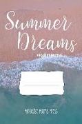 Summer Dreams Vacation Journal: Girls Pocket Notebook Diary for Summer Vacation. 6x9