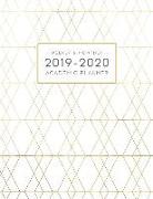 2019-2020 Academic Planner: Weekly and Monthly Dated Academic Planner Organizer with Inspirational Quotes, Large (July 2019 - June 2020) - Geometr