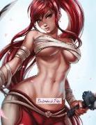 Sketchbook Plus: Sexy Anime Girls: 100 Large High Quality Sketch Pages (Erza)