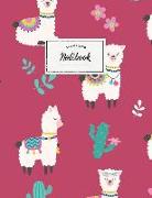 Notebook: Llamazing Llama Notebook &#9733, Personal Notes &#9733, Daily Diary &#9733, Office Supplies 8.5 X 11 - Big Notebook 15