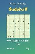 Master of Puzzles Sudoku X - 200 Master Puzzles 9x9 Vol.8