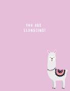 You Are Llamazing: Cute Llama Notebook &#9733, Personal Notes &#9733, Daily Diary &#9733, Office Supplies 8.5 X 11 - Big Notebook 150 Pag