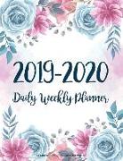 Planner July 2019 - December 2020: 2019-2020 2 Year Daily Weekly Monthly Calendar Planner for to Do List Academic Schedule Agenda Logbook or Student a