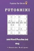 Puzzles for Brain - Futoshiki 200 Hard Puzzles 5x5 Vol.13