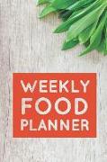 Weekly Food Planner: 52 Week Food Planner Notebook Record Breakfast, Lunch, Dinner, Snacks, Water Consumption, Shopping List, and Activity