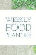 Weekly Food Planner: 52 Week Food Planner Notebook Record Breakfast, Lunch, Dinner, Snacks, Water Consumption, Shopping List, and Activity