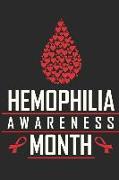 Hemophilia Awareness Month: Journal Blank Lined Paper