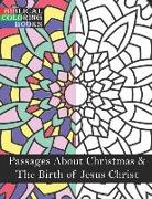 Passages about Christmas & the Birth of Jesus Christ: A Christian Bible Study Coloring Book