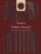 Notary Journal: Notary Public Record Book