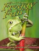 Adult Coloring Books Froggy Fun: Life Escapes Adult Coloring Book with 48 Grayscale Coloring Pages of Many Breeds of Frogs in Their Natural Environmen