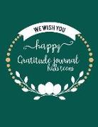 Gratitude Journal Kids Teens: Daily Writing Today I Am Grateful for Daily Prompts and Questions Happy Easter Design