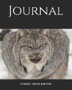 Journal: Wildlife Journal - Alaska, Lynx, Alaskan Wildlife, American Wildlife, Arctic Animals, Wild Cat, - 8x10"