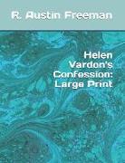 Helen Vardon's Confession: Large Print