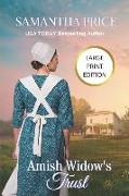 Amish Widow's Trust Large Print: Amish Romance