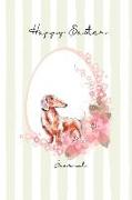 Happy Easter Journal: Dachshund Dog Easter Journal Notebook, 6x9" 110 Pages, Dot Grid for Bujo