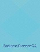 Business Planner Q4: October to December