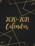 2020-2021 Calendar: 2 Year Jan 2020 - Dec 2021 Daily Weekly Monthly Calendar Planner for to Do List Academic Schedule Agenda Logbook or St