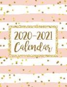 2020-2021 Calendar: 2 Year Jan 2020 - Dec 2021 Daily Weekly Monthly Calendar Planner for to Do List Academic Schedule Agenda Logbook or St