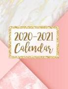 2020-2021 Calendar: 2 Year Jan 2020 - Dec 2021 Daily Weekly Monthly Calendar Planner for to Do List Academic Schedule Agenda Logbook or St