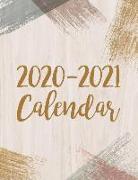 2020-2021 Calendar: 2 Year Jan 2020 - Dec 2021 Daily Weekly Monthly Calendar Planner for to Do List Academic Schedule Agenda Logbook or St