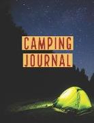 Camping Journal: RV Camping Diary and Activity Book for Campers RV Lovers (Volume 4)