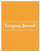 Camping Journal: RV Camping Diary and Activity Book for Campers RV Lovers (Volume 9)