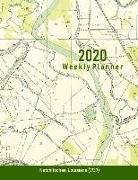 2020 Weekly Planner: Natchitoches, Louisiana (1937): Vintage Topo Map Cover