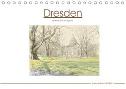 Dresden - Malerische Ansichten (Tischkalender 2020 DIN A5 quer)