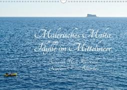 Malerisches Malta - Idylle im Mittelmeer (Wandkalender 2020 DIN A3 quer)