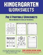 Pre K Printable Worksheets: Mixed Worksheets to Develop Pen Control (Kindergarten Worksheets): 60 Preschool/Kindergarten Worksheets to Asst with t
