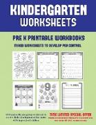 Pre K Printable Workbooks (Mixed Worksheets to Develop Pen Control): 60 Preschool/Kindergarten Worksheets to Assist with the Development of Fine Motor