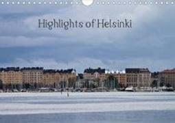 Highlights of Helsinki (Wandkalender 2020 DIN A4 quer)