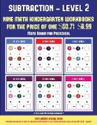 Math Books for Preschool (Kindergarten Subtraction/Taking Away Level 2): 30 Full Color Preschool/Kindergarten Subtraction Worksheets (Includes 8 Print