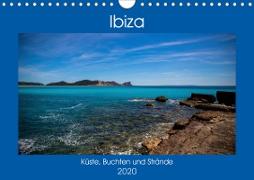 Ibiza Küste, Buchten und Strände (Wandkalender 2020 DIN A4 quer)