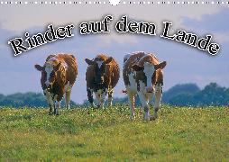 Rinder auf dem Lande (Wandkalender 2020 DIN A3 quer)