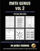 Preschool Workbooks (Math Genius Vol 2): This Book Is Designed for Preschool Teachers to Challenge More Able Preschool Students: Fully Copyable, Print