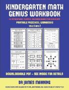 Pre K Printable Workbooks (Kindergarten Math Genius): This Book Is Designed for Preschool Teachers to Challenge More Able Preschool Students: Fully Co