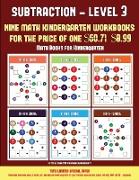 Math Books for Kindergarten (Kindergarten Subtraction/Taking Away Level 3): 30 Full Color Preschool/Kindergarten Subtraction Worksheets (Includes 8 Pr