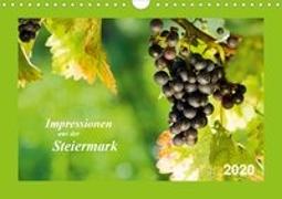 Impressionen aus der Steiermark (Wandkalender 2020 DIN A4 quer)