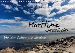 Maritime Seebilder - Von der Ostsee zur Nordsee (Wandkalender 2020 DIN A4 quer)