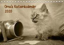 Oma's Katzenkalender 2020 (Tischkalender 2020 DIN A5 quer)