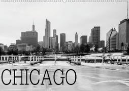 Icy Chicago (Wandkalender 2020 DIN A2 quer)